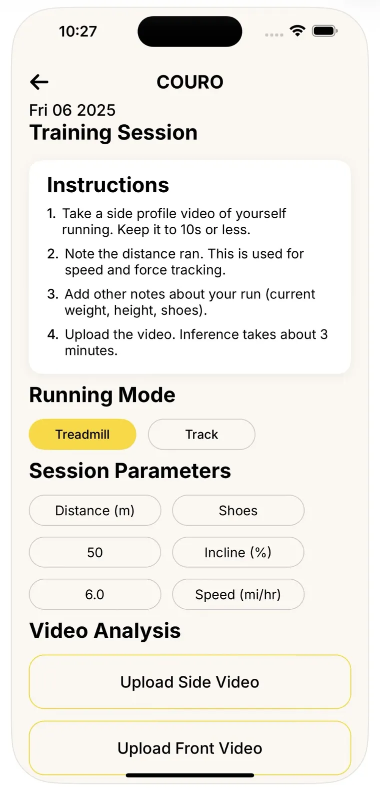 Athlete Movement Analysis